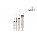 Seringi cu ac, diverse marimi, set 100 buc, Minut