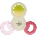 Inel dentitie cu jucarie 3 way, 3+, Minut Baby