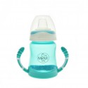 Cana anticurgere cu manere si cioc silicon, 210 ml, 6+