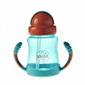 Cana anticurgere cu manere si pai silicon , 210 ml, 6+