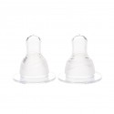 Set 2 tetine silicon super fin Minut Baby 0+