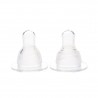 Set 2 tetine silicon super fin Minut Baby 6+