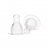 Set 2 tetine silicon super fin Minut Baby 6+