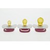 Suzeta latex rotunda Minut Baby, 12 +