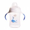 Cana cu manere si cioc de silicon Minut Baby, 300 ml, 6+