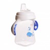 Cana cu manere si cioc de silicon Minut Baby, 300 ml, 6+