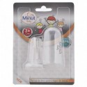 Periuta pentru gingii si dinti bebelusi, 3+, Minut Baby